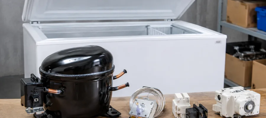 Ersatzteile fuer Gefriertruhe: Kompressoren, Thermostate und Bezugsquellen
