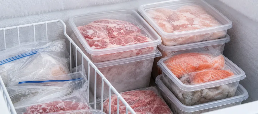 Fleisch und Fisch sicher in der Gefriertruhe lagern: Auftau- und Hygienehinweise