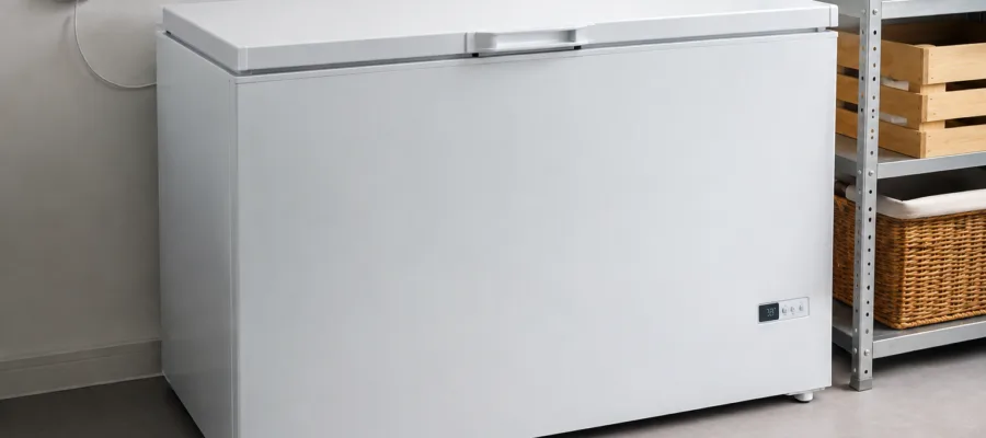 Optimale Temperatur fuer die Gefriertruhe festlegen und ueberwachen